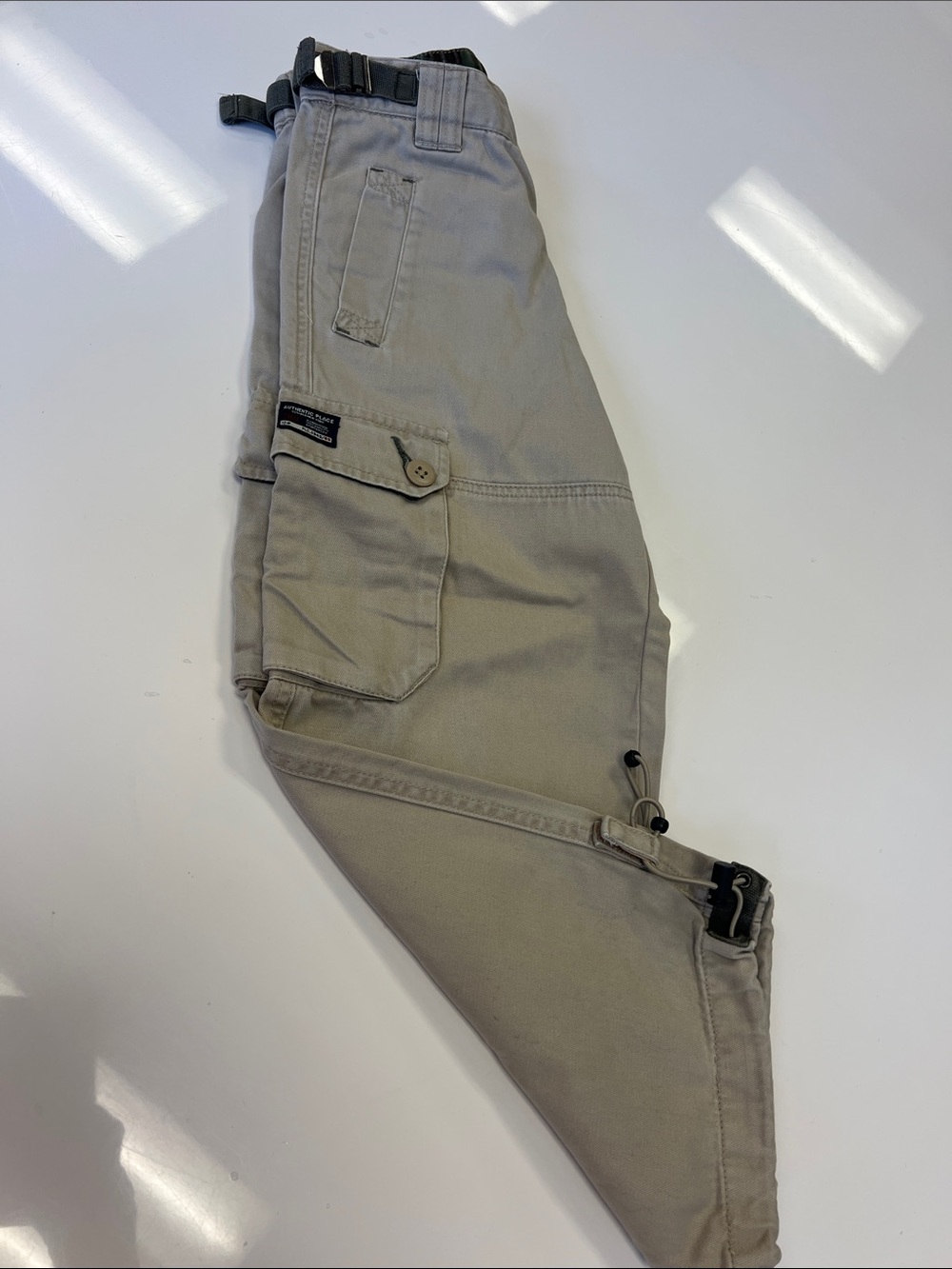 Boys Safari cargo pant size. Sz 6